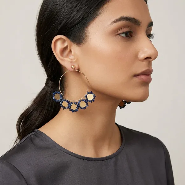 Lahar_Waves_Coins_Earrings