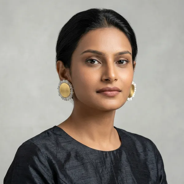 Ivory_White_Disc_Earrings