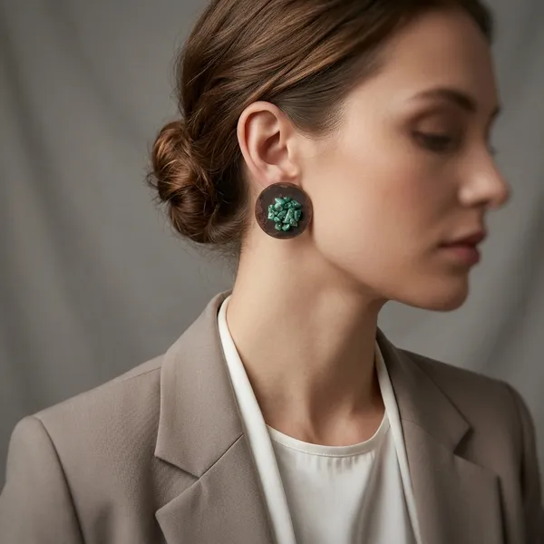 Rose_Plate_In_Fresh_Teal_Earrings
