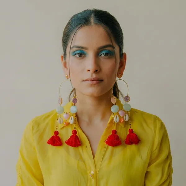 Tale_Of_Red_Tassels_Earrings