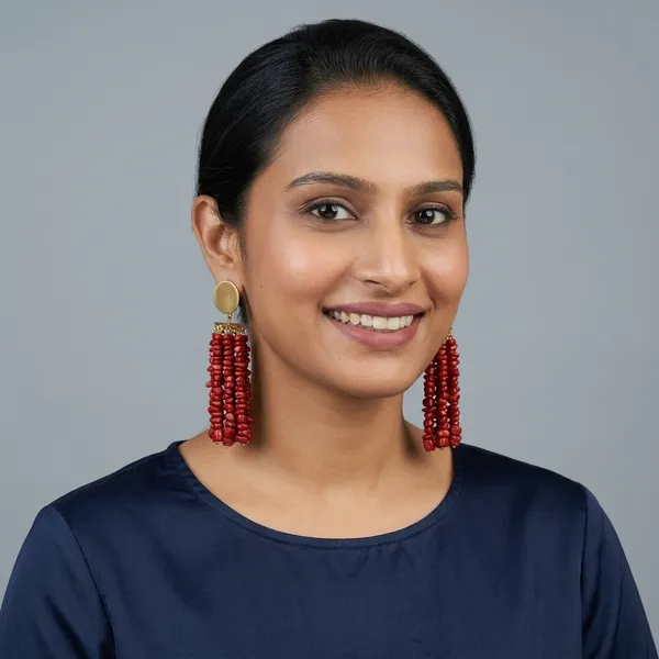 Party_Red_Long_Dangle_Earrings