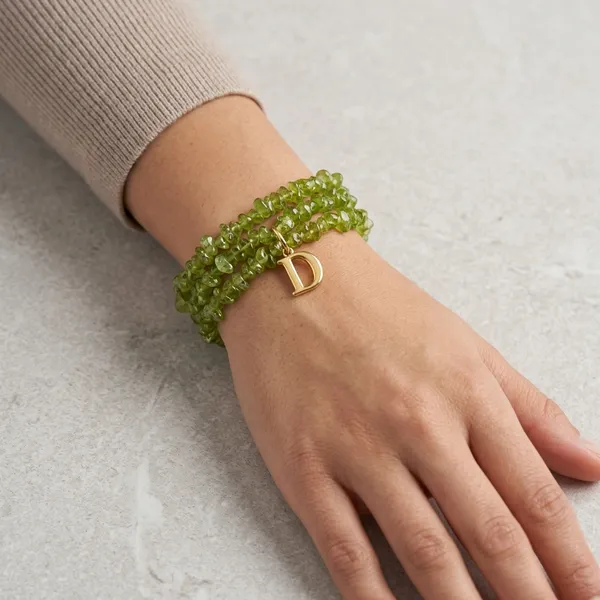 Personalised_Green_Stone_Alphabet_Bracelet_D