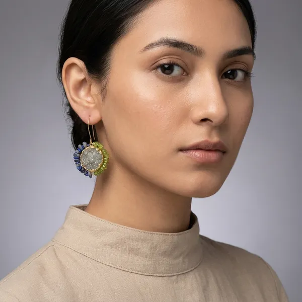 Green_Ombre_Stones_Dangle_Earrings_Blue
