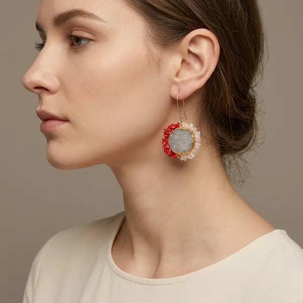 Pink_And_Red_Ombre_Stones_Dangle_Earrings_Pink