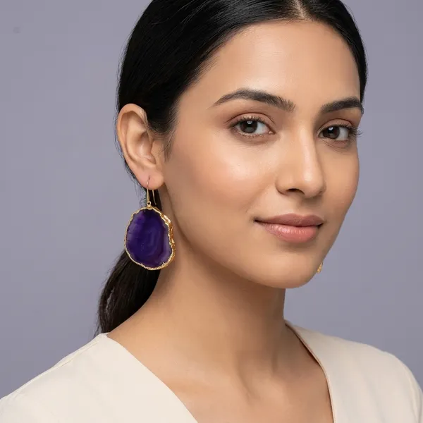Jamuni_Shaam_Purple_Stone_Dangle_Purple