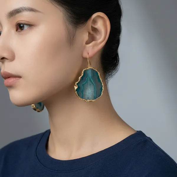 Jamuni_Shaam_Purple_Stone_Dangle_Teal_Blue