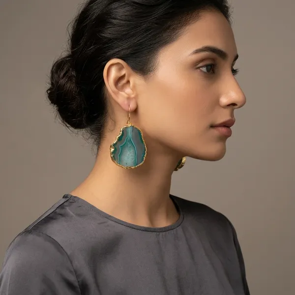 Jamuni_Shaam_Purple_Stone_Dangle_Teal_Blue