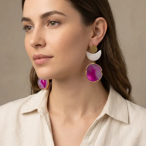 Pink_Stone_Chandelier_Dangle_Earrings_Pink