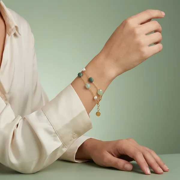 Aqua_Green_Pearl_Whisper_Bracelet_Green