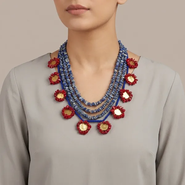 Elegant_Blue_Long_Charmer_Statement_Necklace_Set_Blue