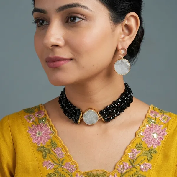 Mystic_Green_Radiance_Choker_Set_Black