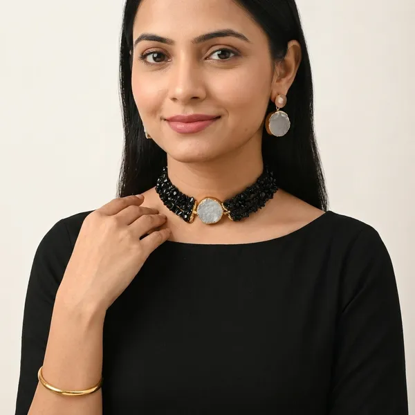 Amethyst_Lilac_Dust_Choker_Set_Black