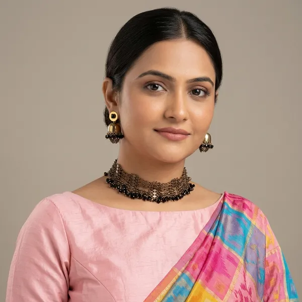 Naaz_Choker_Set_Black