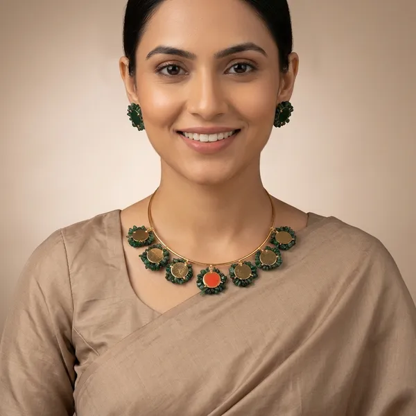 Fusion_Raag_Coins_Hasli_Set_Green