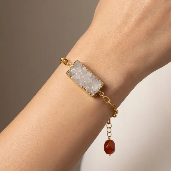 Abstract_Agate_Luxe_Chain_Bracelet