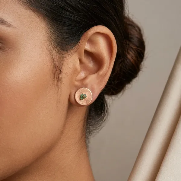 Atelier_Lux_Green_Disc_Studs_Green