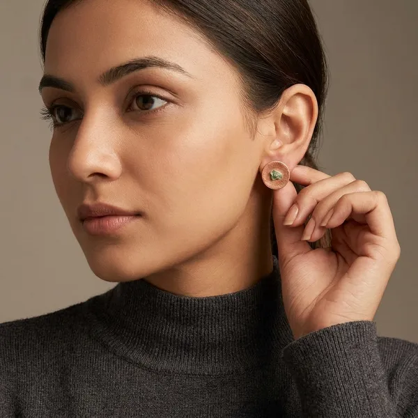Atelier_Lux_Green_Disc_Studs_Green