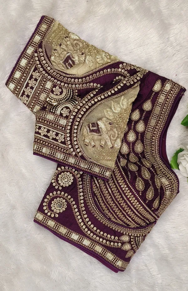 Purple_Silk_Sweetheart_Neck_Embroidered_Blouse_For_Women