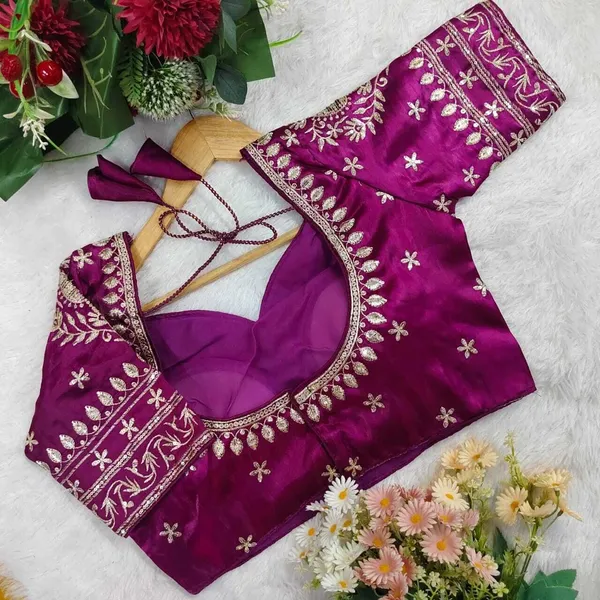 Purple_Silk_Sweetheart_Neck_Blouse_For_Women
