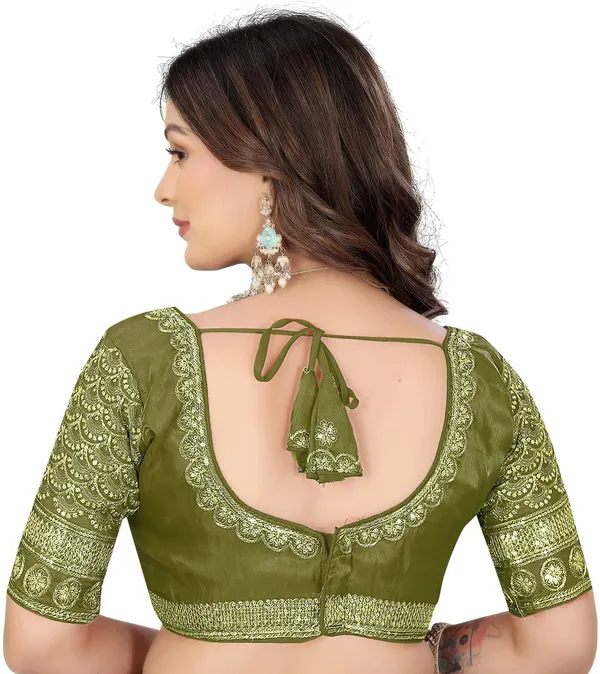 Light_Green_Silk_Jari_Sequin_Embroidered_Blouse_For_Women