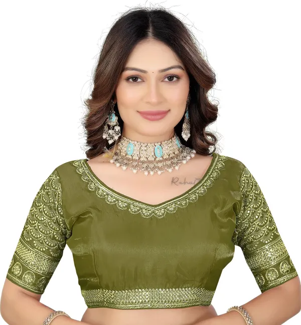 Light_Green_Silk_Jari_Sequin_Embroidered_Blouse_For_Women