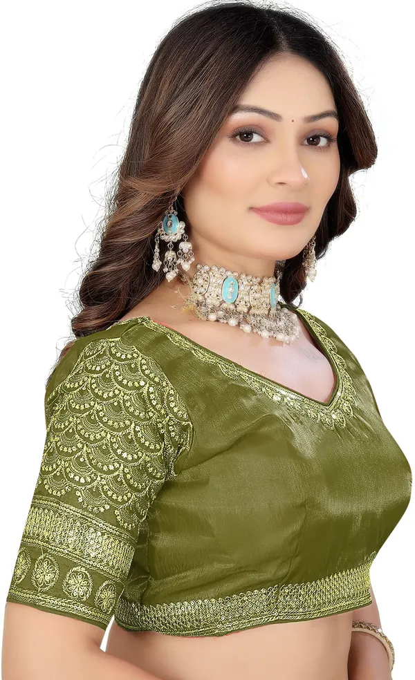 Light_Green_Silk_Jari_Sequin_Embroidered_Blouse_For_Women