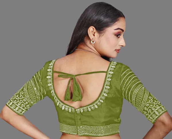 Light_Green_Silk_Jari_Sequin_Embroidered_Blouse_For_Women