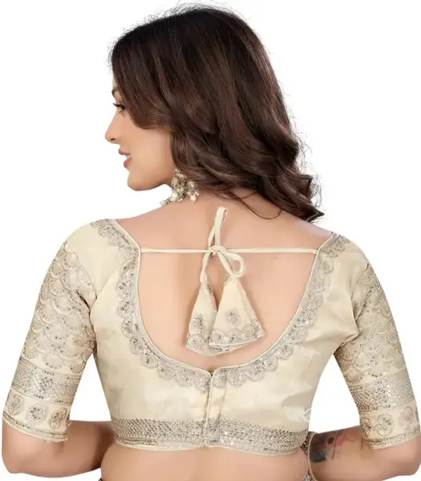 Off_White_Silk_Embroidered_Blouse_For_Women