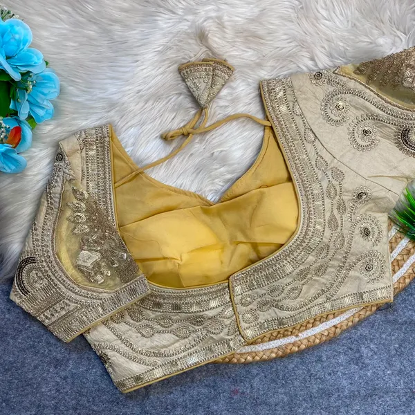 Off_White_Silk_Embroidered_Sequin_Work_Blouse_For_Women