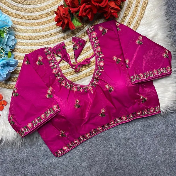 Rani_Fendy_Silk_Embroidered_Floral_Design_Blouse_For_Women