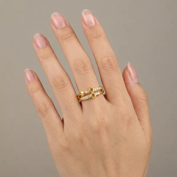 Gold_Alloy_Crystal_Musical_Note_Ring_For_Women