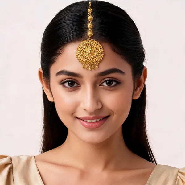 Gold_Plated_Alloy_Filigree_Maang_Tikka_For_Women