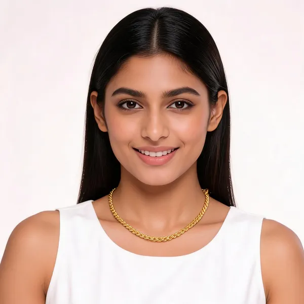 Gold_Alloy_Rope_Chain_Necklace_For_Women