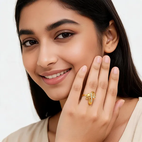 Gold_Alloy_Crystal_Heart_Swirl_Ring_For_Women