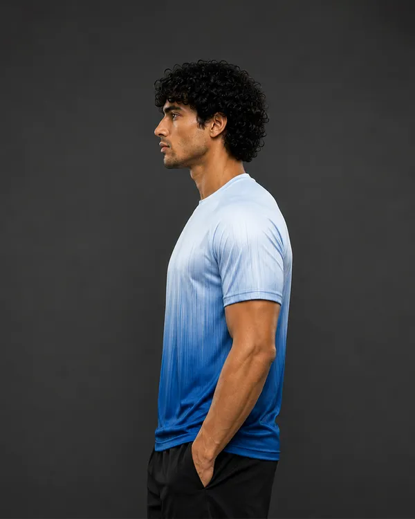 Blue_Gradient_Regular_Fit_T_Shirt_For_Men