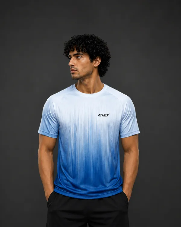 Blue_Gradient_Regular_Fit_T_Shirt_For_Men