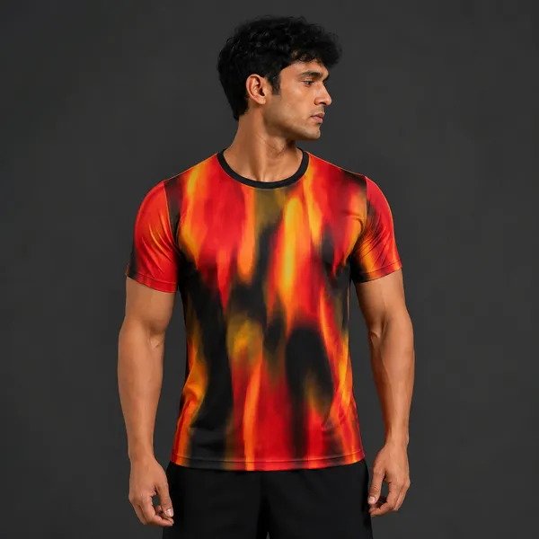 Black_Printed_Sports_Tshirt_For_Men