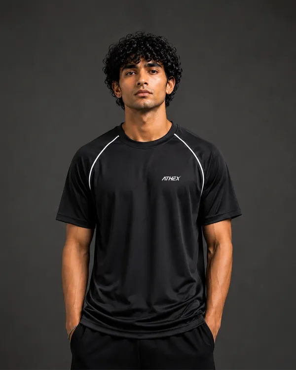 Black_Athletic_Fit_Sports_T_Shirt_For_Men