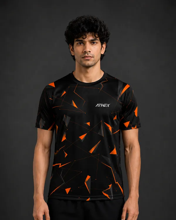Black_Printed_Sports_T_Shirt_For_Men