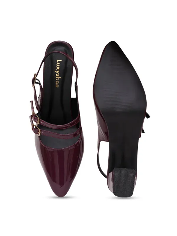 Wine_Patent_Leather_Block_Heel_Slingback_Sandals_For_Women