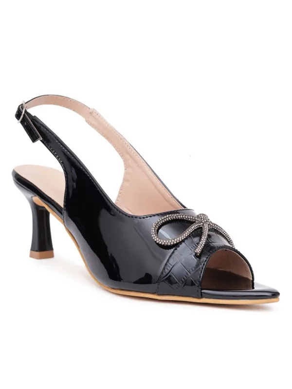 Black_Patent_Slingback_Kitten_Heel_Sandals_For_Women
