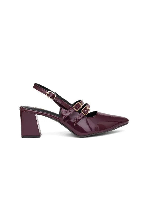 Wine_Patent_Leather_Block_Heel_Slingback_Sandals_For_Women