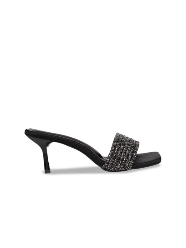 Black_Embellished_Slim_Heel_Sandals_For_Women