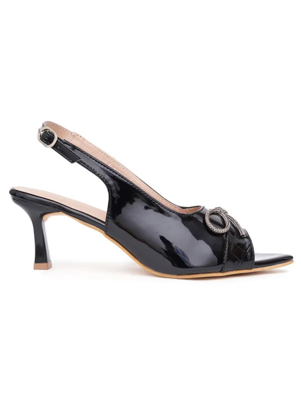 Black_Patent_Slingback_Kitten_Heel_Sandals_For_Women