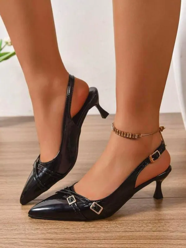 Black_Patent_Pointed_Toe_Slingback_Kitten_Heels_For_Women