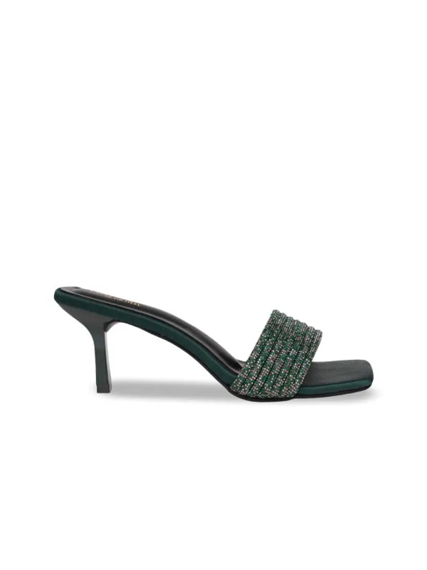 Green_Embellished_Square_Toe_Stiletto_Heel_Sandals_For_Women