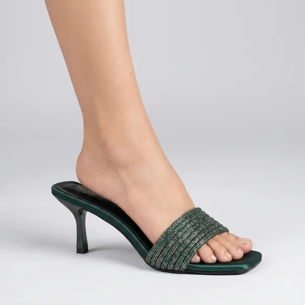Green_Embellished_Square_Toe_Stiletto_Heel_Sandals_For_Women