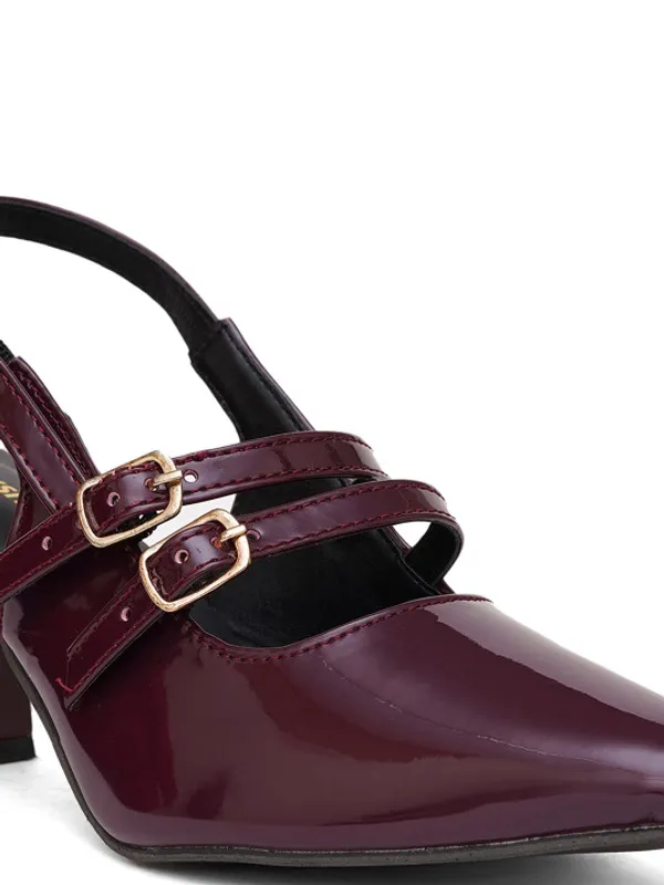 Wine_Patent_Leather_Block_Heel_Slingback_Sandals_For_Women