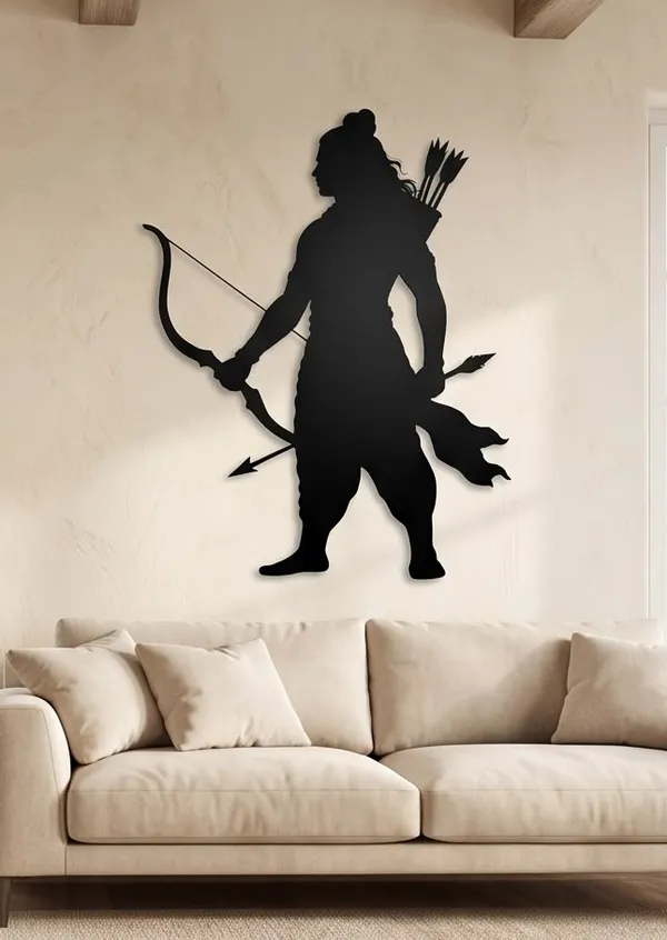 Black_Glossy_Acrylic_Wall_Art_For_Home,_Temple_And_Office_Wall_Decor