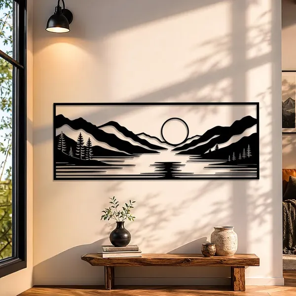 Black_Glossy_Acrylic_Wall_Art_For_Home_And_Office_Wall_Decoration